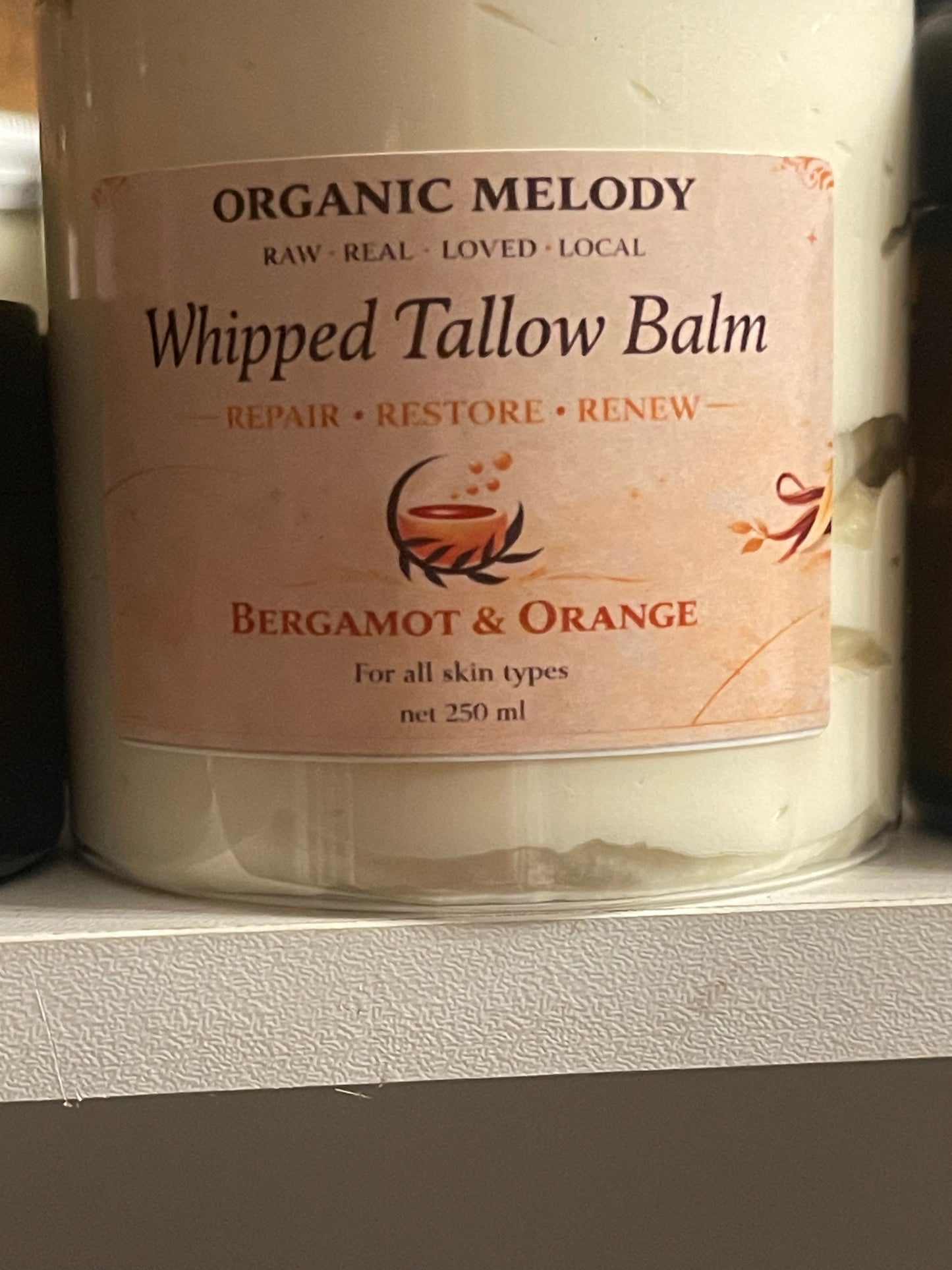Whipped Tallow Bergamot & Orange Blossom 50 ml