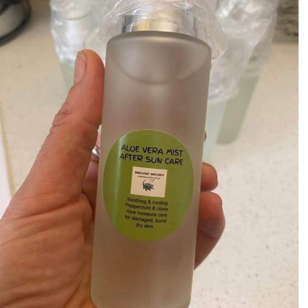 Aloe Vera & Clove After Sun Mist.