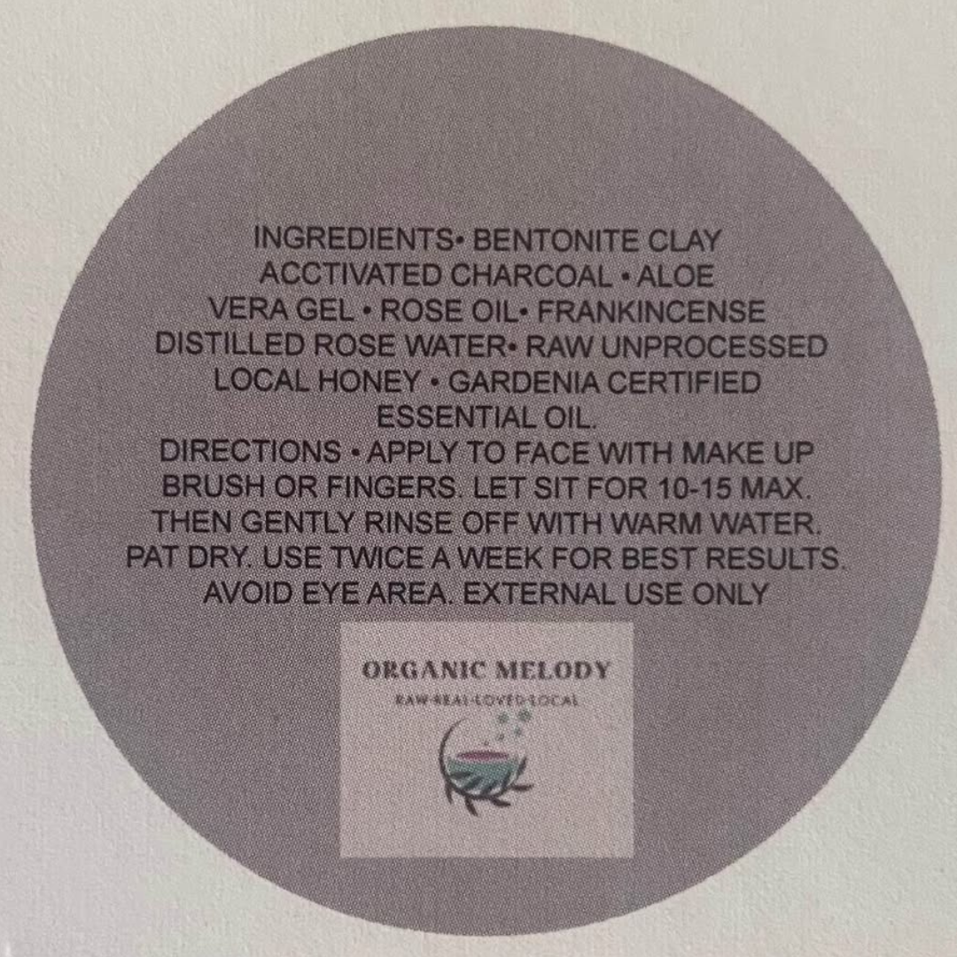 Detox Clay & Activated Charcoal Mask
