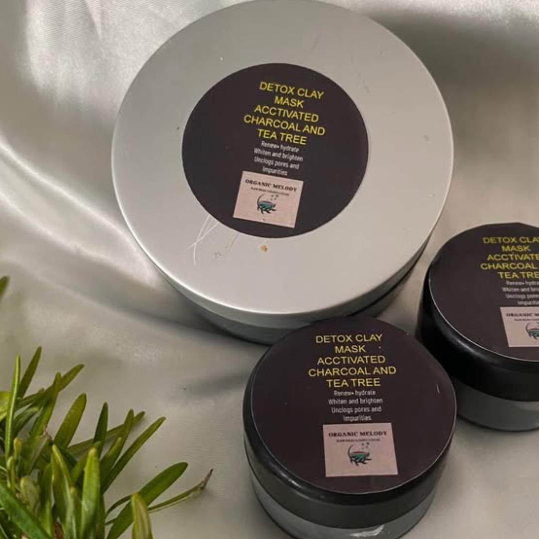 Detox Clay & Activated Charcoal Mask