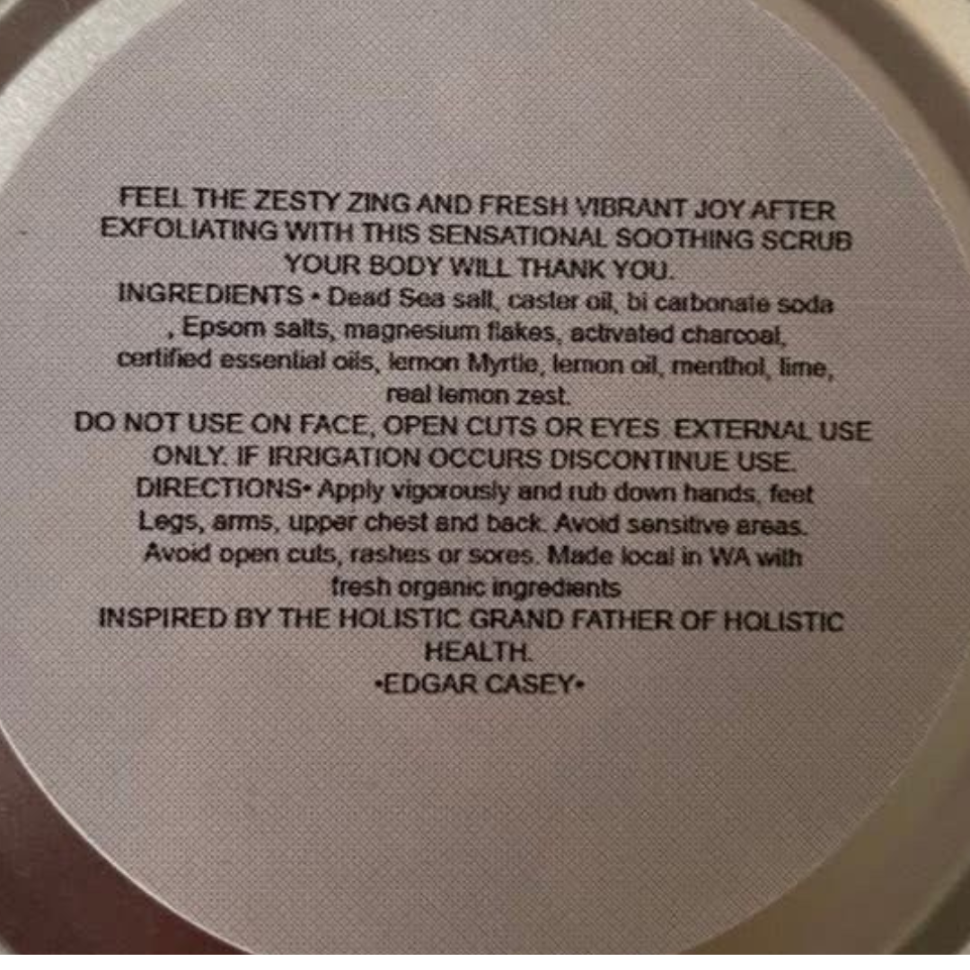 Salt Bush Mineral & Magnesium Scrub