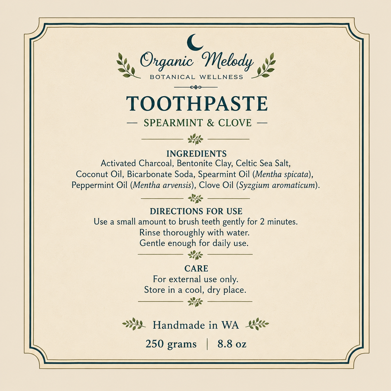 Natural Whitening Toothpaste