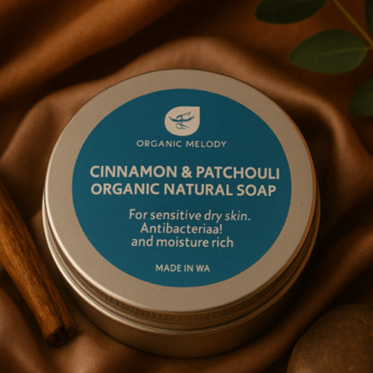 Cinnamon & Patchouli Organic Soap