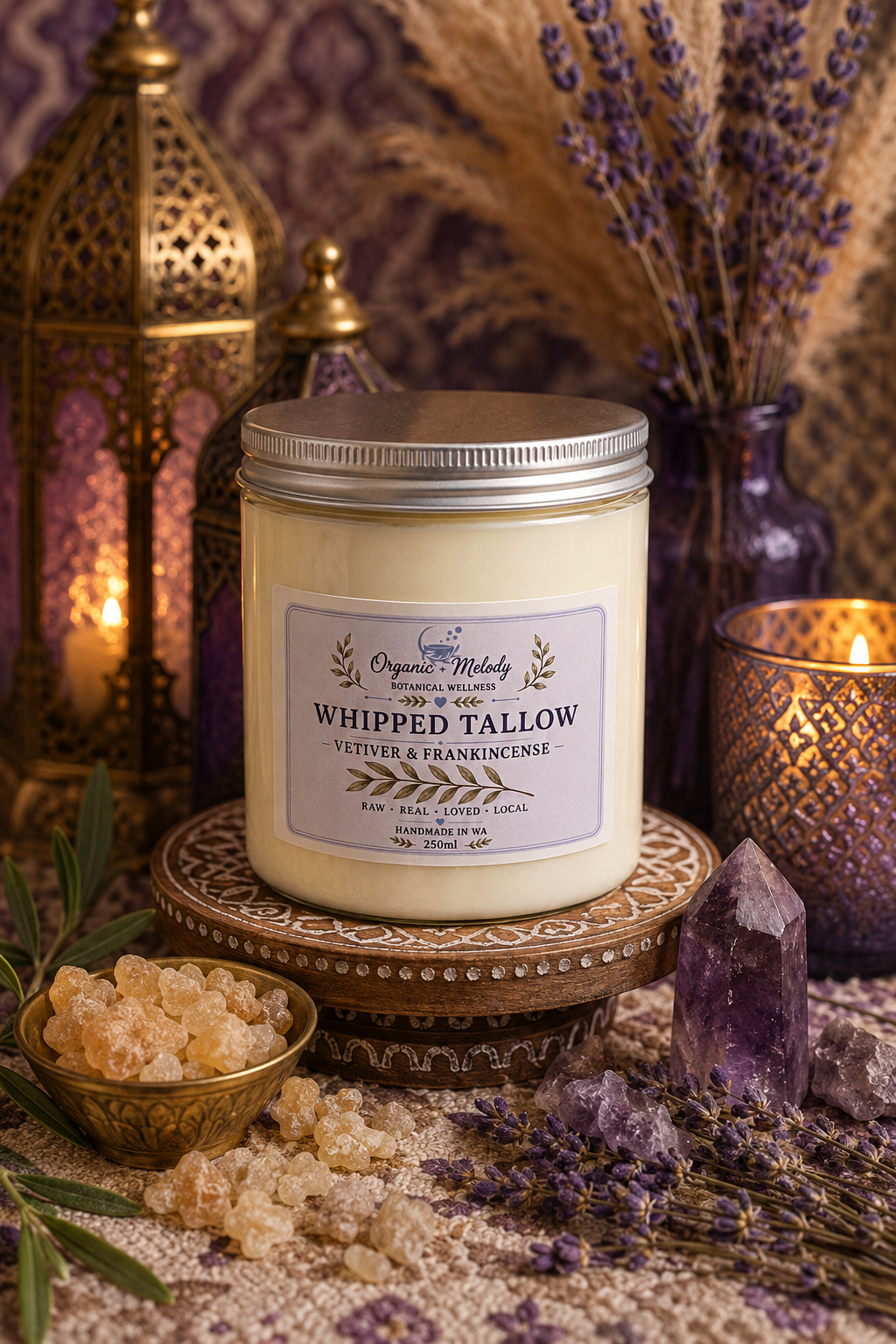 ORGANIC 100% WHIPPED TALLOW BALM.