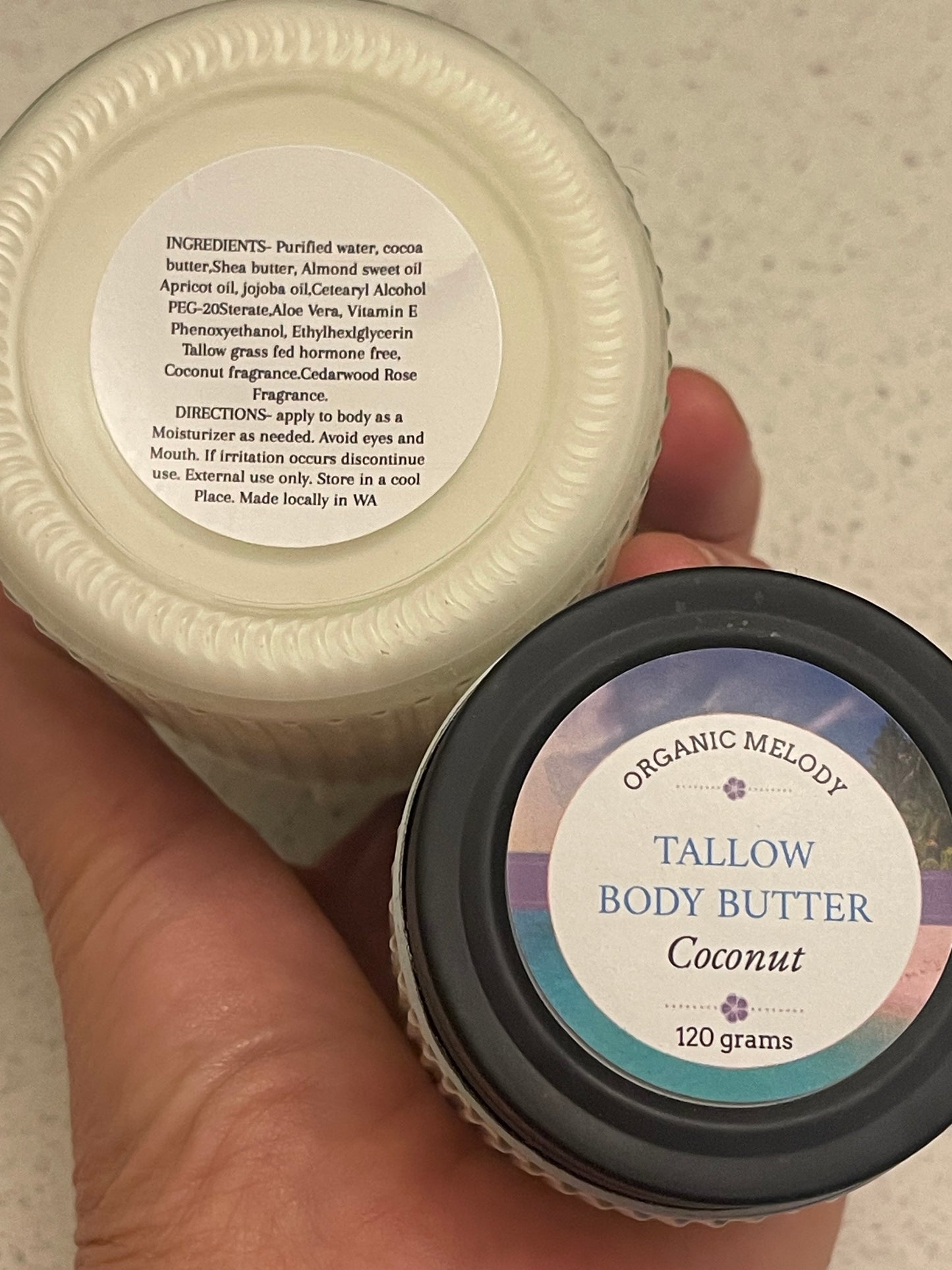 BODY BUTTER WITH TALLOW •COCONUT 🥥