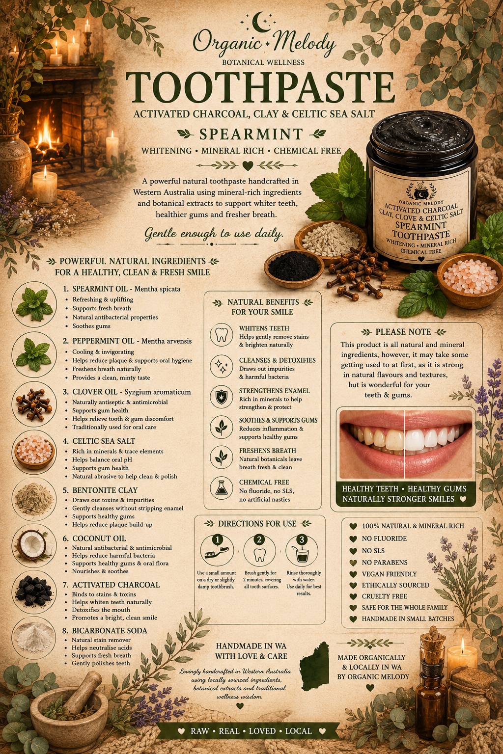 Natural Whitening Toothpaste