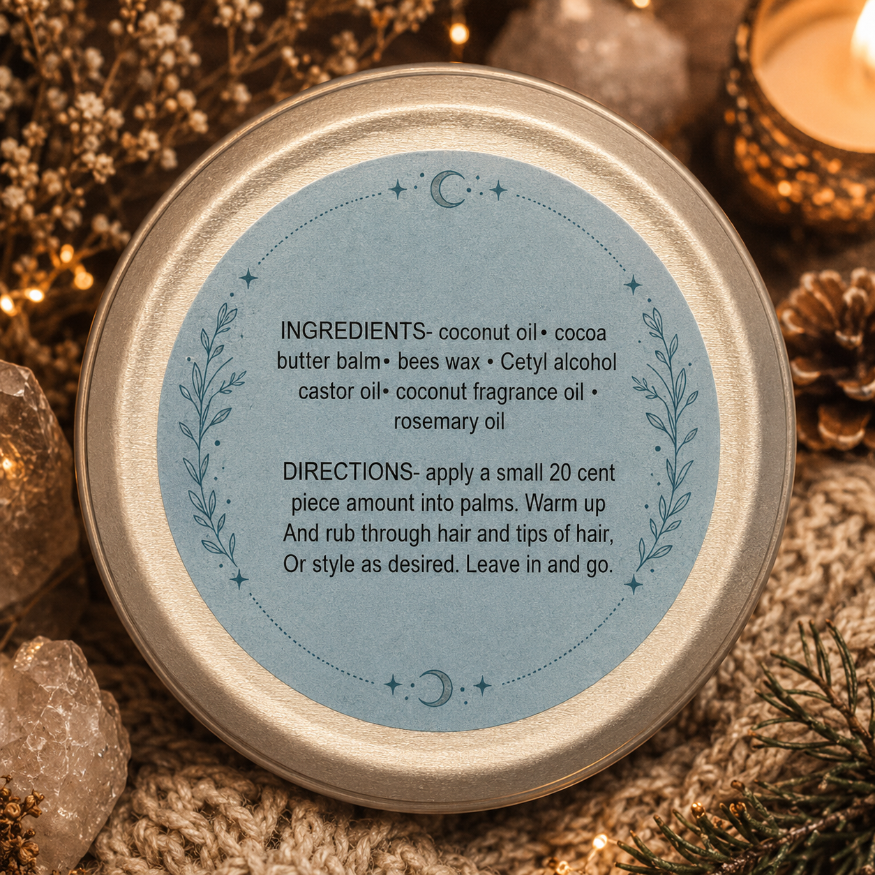 Coconut Hair Styling Putty