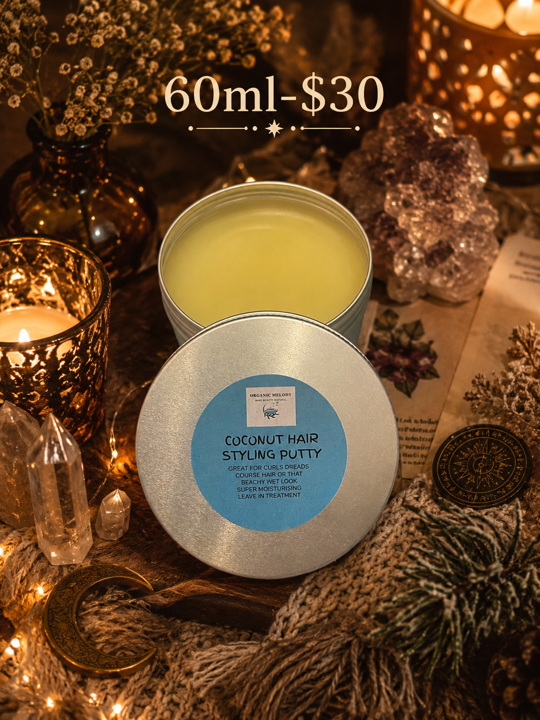 Coconut Hair Styling Putty
