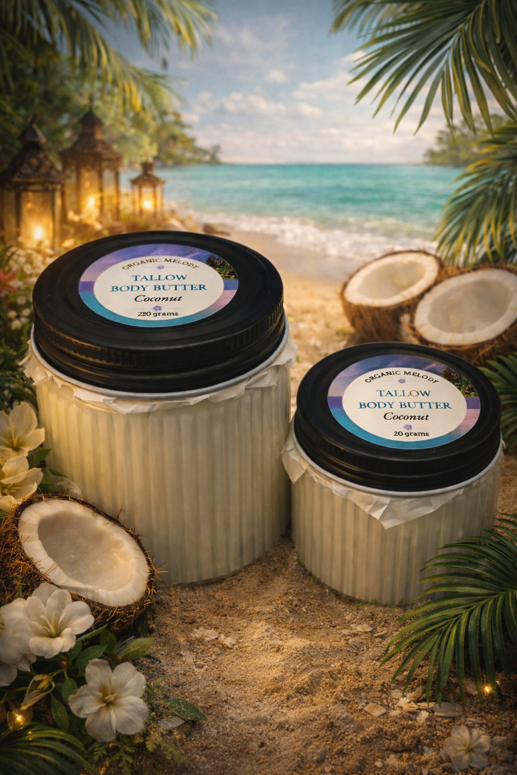 BODY BUTTER WITH TALLOW •COCONUT 🥥
