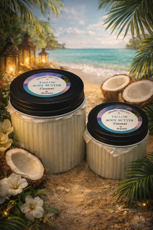 BODY BUTTER WITH TALLOW •COCONUT 🥥