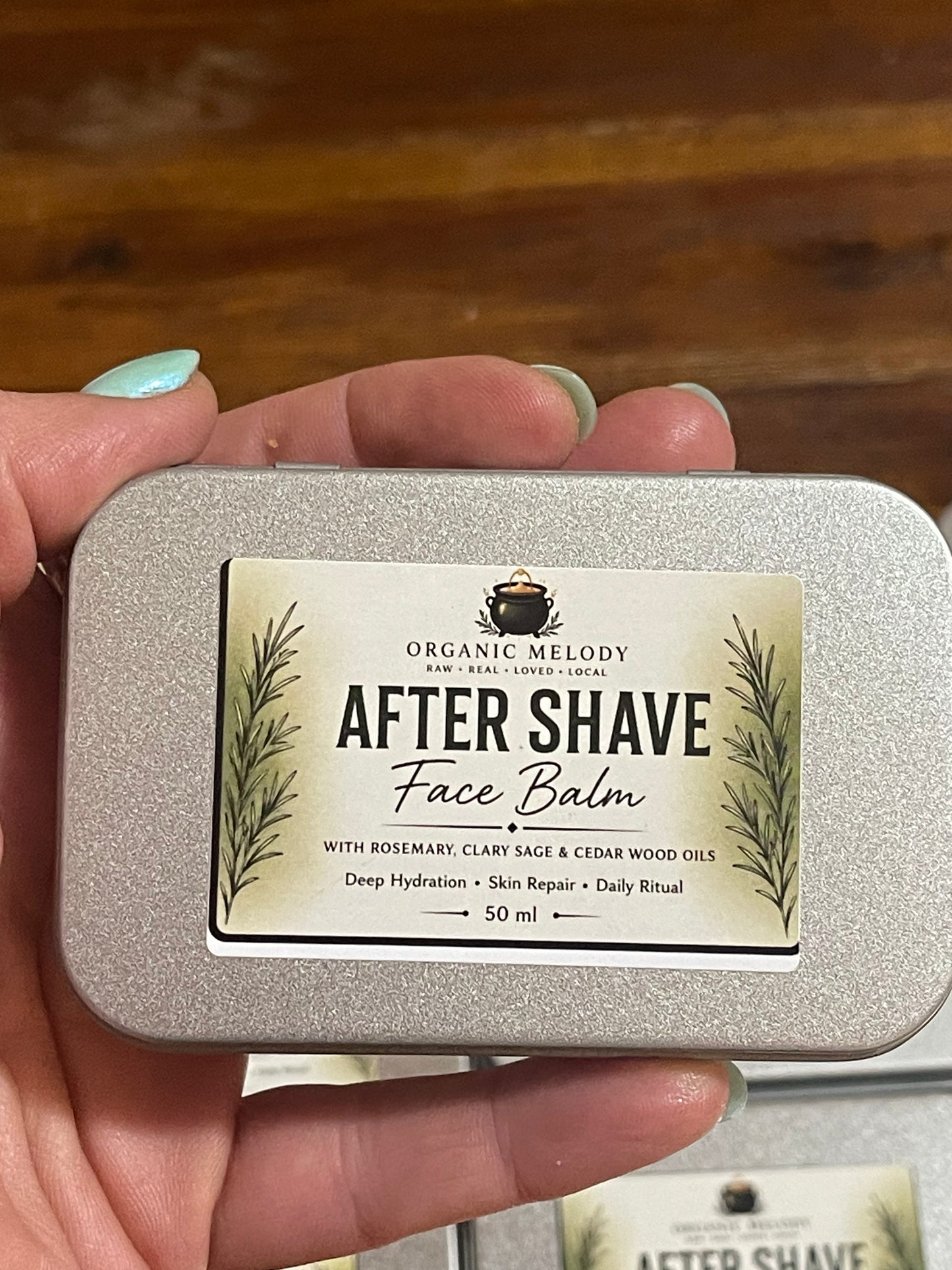 AFTER SHAVE BALM 50 ml $35 with Tallow & Clary Sage