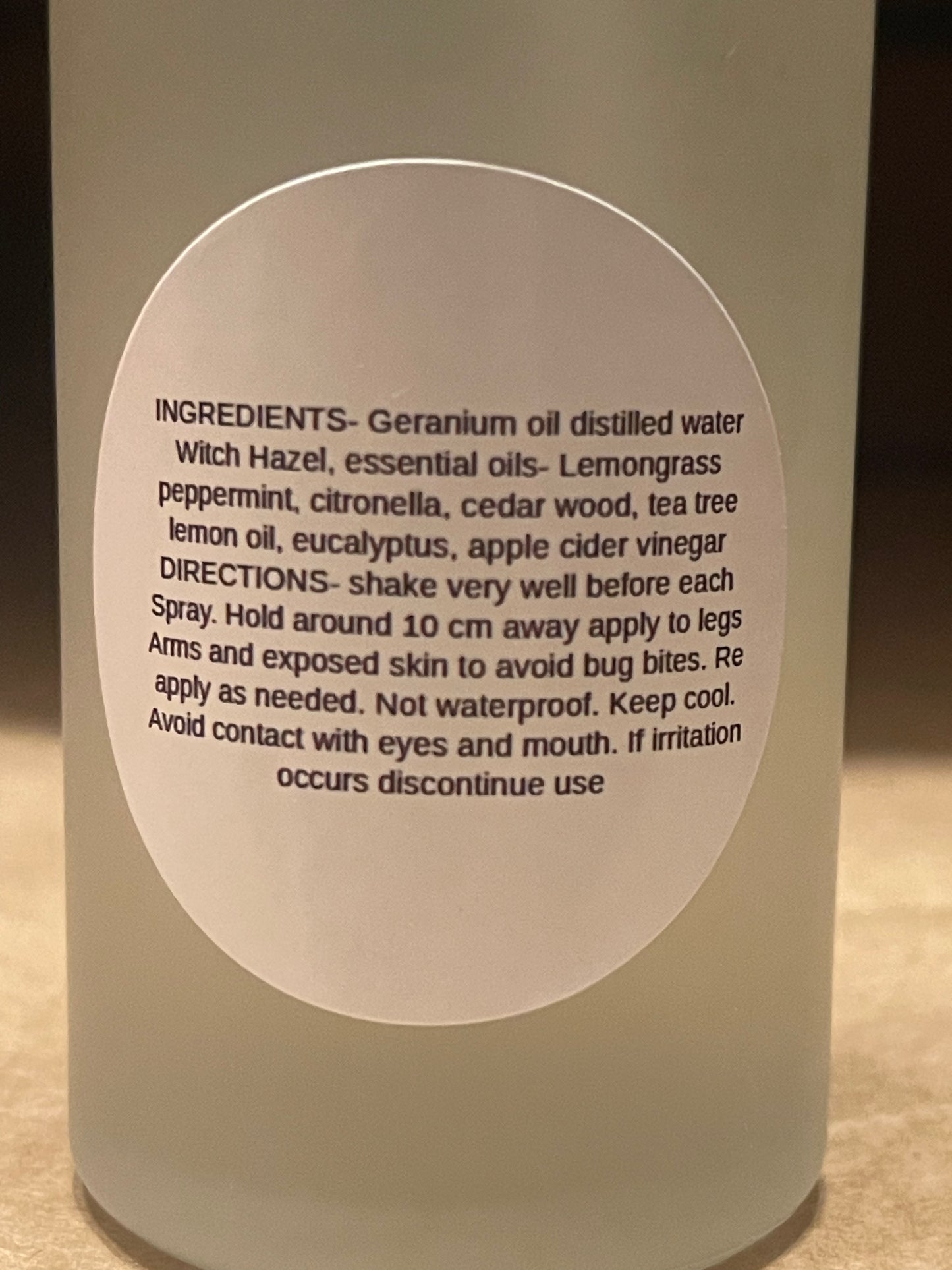 Insect Repellent Lemongrass & Cedar-wood