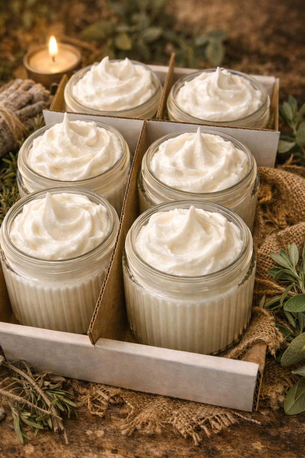 BODY BUTTER WITH TALLOW •CEDAR WOOD & SAFFRON ROSE 🌹 🪵