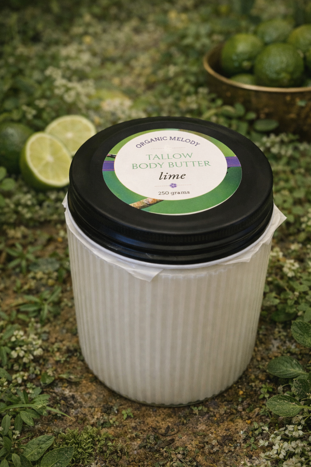 BODYBUTTER WITH TALLOW •LIME 🍋‍🟩