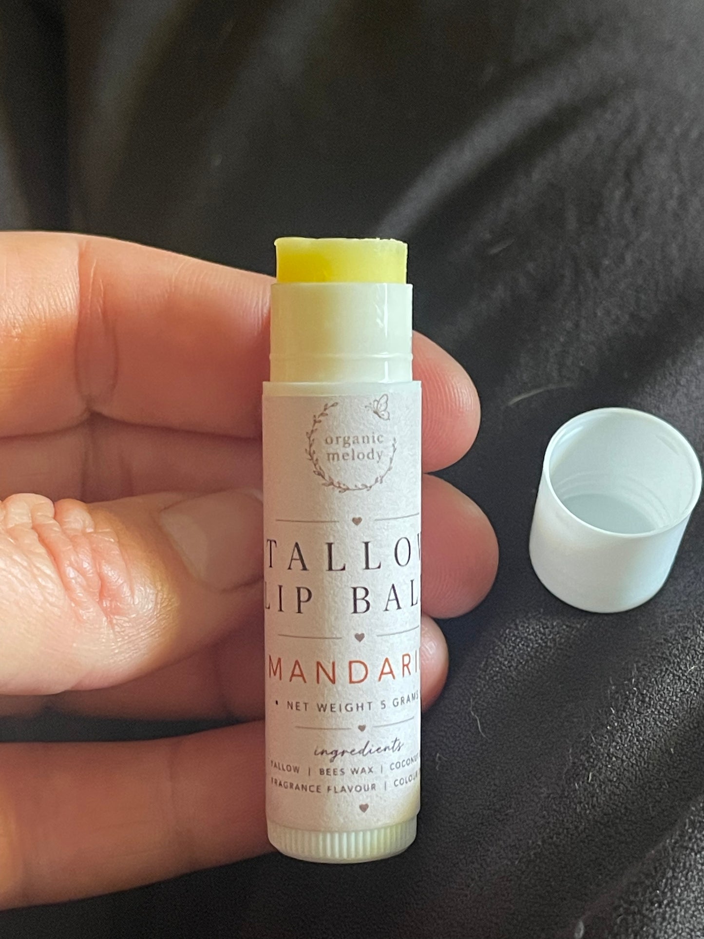 TALLOW LIP BALM mandarin