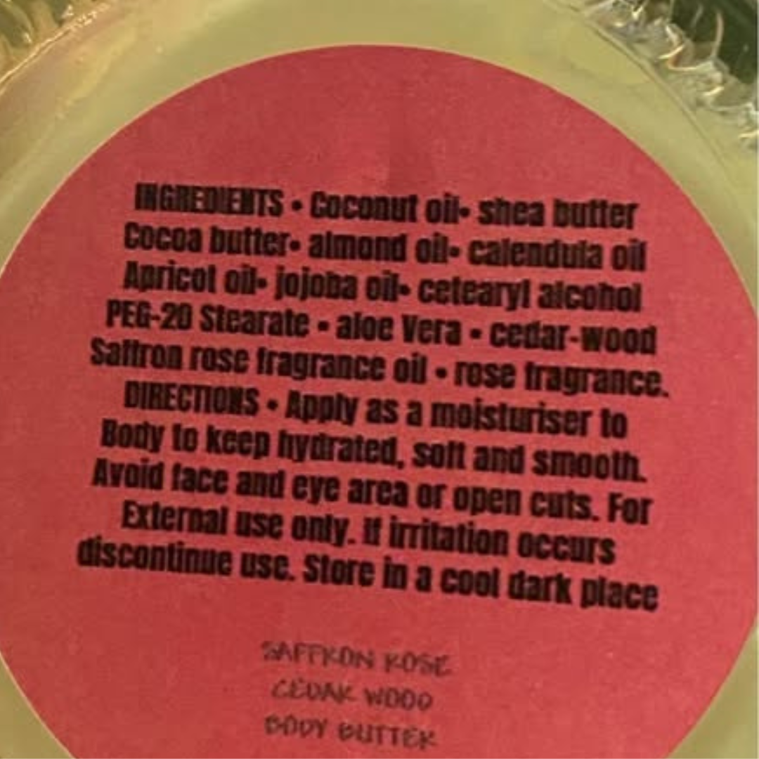 Whipped Body Butter
