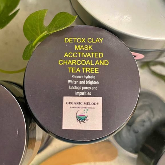 Detox Clay & Activated Charcoal Mask
